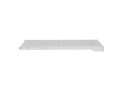 Lanberg Półka do szaf 19"  1000 mm szara 1U/483X700MM UDŹWIG DO 25kg,   montaż 4 punktowy
