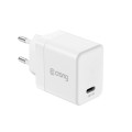 CRONG Ładowarka sieciowa Ultra Compact GaN USB-C 45W PD 3.0 z PPS biała