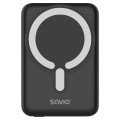Savio Power bank BA-12 10000 mah czarny
