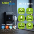 GreenBlue Zdalnie sterowane gniazdko Wi-Fi GB735 B