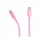 Apple Przewód pleciony Beats USB-C na USB-C (1,5 m) - turboróżowy