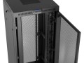 Lanberg Szafa instalacyjna rack stojąca 19 cali 37U 800x800 drzwi perforowane LCD czarna (Flat pack)