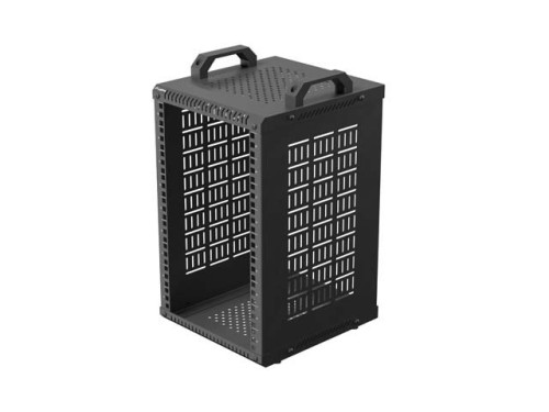 Lanberg Szafka open rack 10 cali 9U 280x300 czarny OR10-2309-B