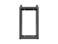 Lanberg Szafka open rack 10 cali 9U 280x300 czarny OR10-2309-B
