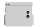 Lanberg Szafa rack wisząca 10" hermetyczna IP55 montaż na ścianie/słupie320x220x300 szara (złożona)