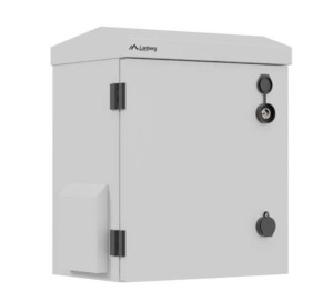 Lanberg Szafa rack wisząca 10" hermetyczna IP55 montaż na ścianie/słupie320x220x400 szara (złożona)