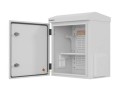 Lanberg Szafa rack wisząca 10" hermetyczna IP55 montaż na ścianie/słupie320x220x400 szara (złożona)