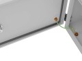 Lanberg Szafa rack wisząca 10 cali hermetyczna IP55 montaż na ścianie/słupie 420x300x500mm szara (złożona)