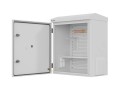 Lanberg Szafa rack wisząca 10 cali hermetyczna IP55 montaż na ścianie/słupie 420x300x500mm szara (złożona)
