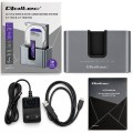 Qoltec Stacja dokująca 2w1 HDD SSD | SATA | M.2 NVMe | Klonowanie |     USB-C | 10Gb/s | 28TB