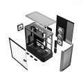 MODECOM Obudowa VOLCANO AQ300 MID RGB GLASS 4 wentylatory czarna