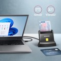 AXAGON Czytnik smart kart identyfikacyjnych USB-C CRE-SM4NC