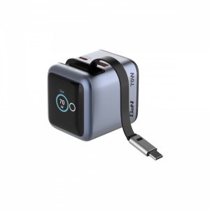 Verbatim Ładowarka Smart Mini GaN 70W wysuwany kabel USB-C EU, UK, USA