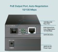 TP-LINK Injector Adapter Omada 2.5G PoE+  PORT: 1× 2.5G PoE Port, 1× 2.5G Non-PoE Port POE260S