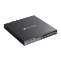 TP-LINK Przełącznik SG6428XHP switch zarządzalny 24 porty gigabitowe PoE+   4 sloty SFP+ 10G