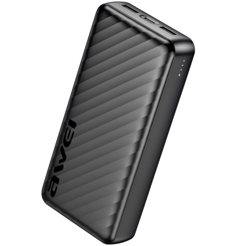 AWEI Powerbank 20000mAh P6K Pro 2xUSB-A/USB-C