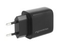 Movano Ładowarka GaN 20W USB-C PD + USB-A (czarna)