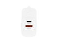 Movano Ładowarka GaN 20W USB-C PD + USB-A (biała)