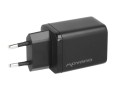 Movano Ładowarka GaN 45W USB-C PD + USB-A (czarna)