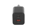 Movano Ładowarka GaN 45W USB-C PD + USB-A (czarna)