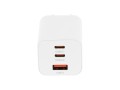 Movano Ładowarka GaN 65W 2x USB-C PD + USB-A (biała)