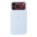Apple Etui silikonowe z MagSafe do iPhonea 18 Pro Max - chłodny błękit