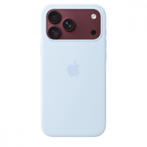 Apple Etui silikonowe z MagSafe do iPhonea 18 Pro Max - chłodny błękit