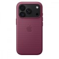 Apple Etui z tkaniny TechWoven z MagSafe do iPhonea 18 Pro - rubinowa morwa