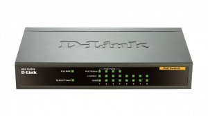 D-Link DES-1008PA 8x10/100 Desktop Switch