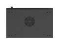 Lanberg Szafa instalacyjna rack wisząca 19 cali 9U 540x350mm czarna drzwi pełen metal (flat pack)