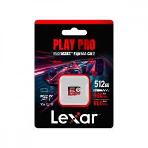 Lexar Karta pamięci microSDHX PLAY PRO 512GB EXPRESS 7.1 900MB/s