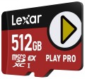 Lexar Karta pamięci microSDHX PLAY PRO 512GB EXPRESS 7.1 900MB/s