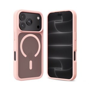 CRONG Etui Matte Magnetic MagSafe iPhone 18 Pro Max / 17 Pro Max różowe