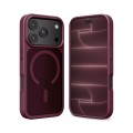 CRONG Etui Matte Magnetic MagSafe iPhone 18 Pro Max / 17 Pro Max burgundowe