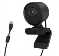IcyBox Kamera internetowa IB-CAM502-HD Full HD, matryca CMOS, śledzenie AI, WDR, pilot zdalnego sterowania