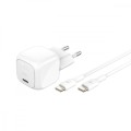 Belkin Ładowarka 30W PD PPS USB-C biała + kabel USB-C