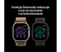 Apple Smartwatch Watch Ultra 4 GPS + Cellular, koperta 49mm z tytanu w kolorze czarnym, opaska Trail w kolorze burgunda - rozmiar M/L