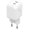 4smarts Ładowarka sieciowa 45W PD SiC Dual biała