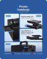 IcyBox Obudowa IB-3710-C31 10xHDD 2,5"/3,5" SATA, Single Mode, HOST USB 3.2 Gen2, Zasilacz 200W