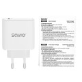 Savio Ładowarka sieciowa 20W Power Delivery 3.0, Biała LA-14