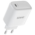 Savio Ładowarka sieciowa 20W Power Delivery 3.0, Biała LA-14