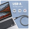 AXAGON ADE-AM20 USB-A Gigabit Ethernet adapter z zintegrowanym kablem sieciowym CAT6 RJ-45 2 m