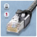 AXAGON ADE-CM20 USB-C Gigabit Ethernet adapter z zintegrowanym kablem sieciowym CAT6 RJ-45 2 m