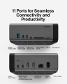 Belkin Stacja dokująca USB-C 11w1 GaN 3 150W
