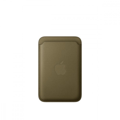 Apple Portfel z tkaniny FineWoven z MagSafe do iPhonea - ciemna oliwka