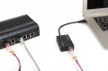 Digitus Karta sieciowa USB 3.0 typ A na Gigabit SFP, adapter światłowodowy 1000 Mb/s, moduł SFP sprzedawany osobno