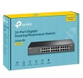 TP-LINK Przełącznik LiteWave 24-Port Gigabit Switch  	LS1024G 24× Gigabit RJ45 Ports