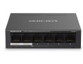 TP-LINK Przełącznik Mercusys 6-Port 10/100 Mbps Desktop Switch with  4-Port PoE+    PORT: 4× 10/100 Mbps PoE+ Ports, 2× 10/100 Mbps Non-PoE Ports MS10
