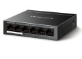 TP-LINK Przełącznik Mercusys 6-Port 10/100 Mbps Desktop Switch with  4-Port PoE+    PORT: 4× 10/100 Mbps PoE+ Ports, 2× 10/100 Mbps Non-PoE Ports MS10