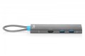 Digitus Stacja dokująca USB-C 8-portowa, HDMI 4K/60Hz, 4x USB-A + 1x USB-C 3.2 Gen1, RJ45 Gigabit, Power Delivery 100W, DP 1.4 Alt Mode, kabel 18cm